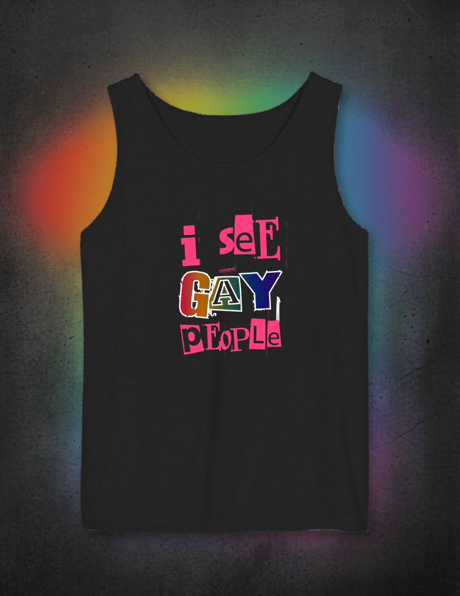 I See Gay People Tank - Scream KWeen