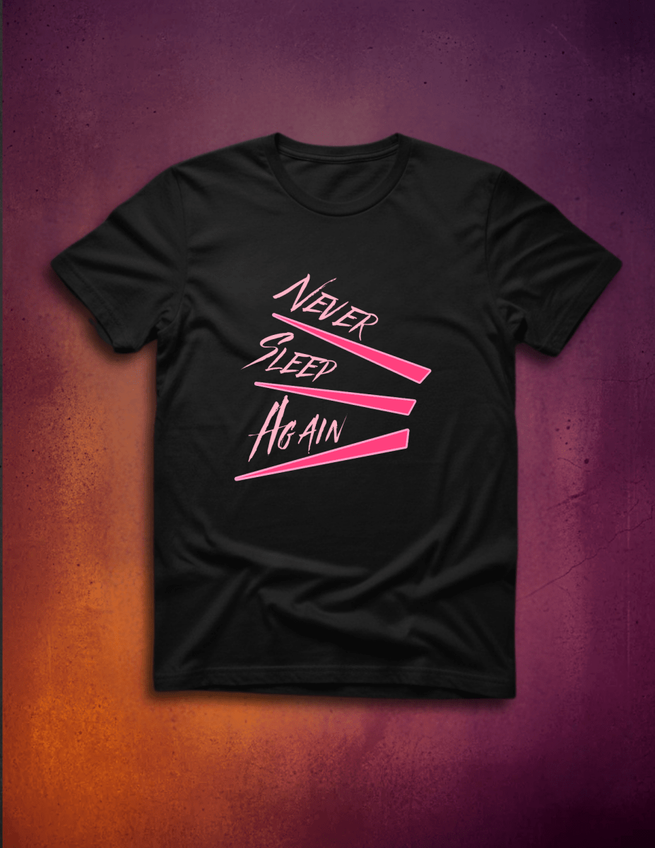 Never Sleep Again Tee - Scream KWeen