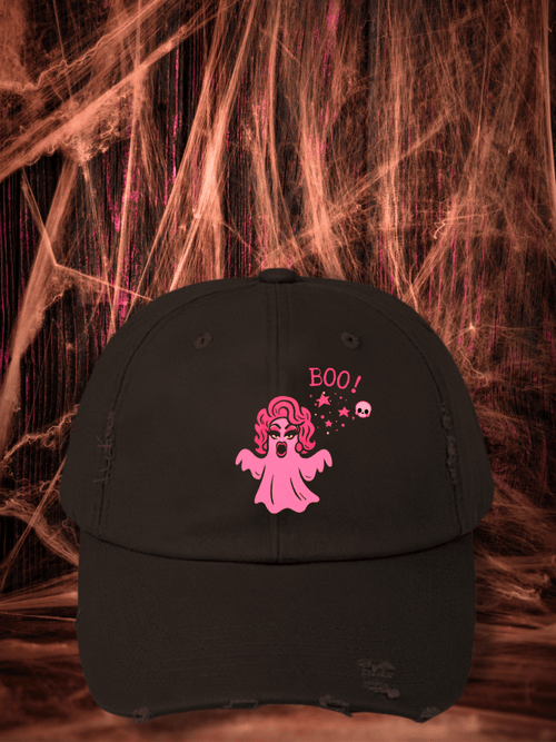BOO! Distressed Cap - Scream KWeen