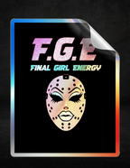 F.G.E Holographic Sticker