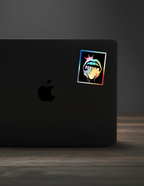 Scream Kween Holographic Sticker