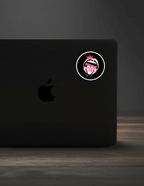 Scream Kween Logo 3x3 Sticker - Scream KWeen