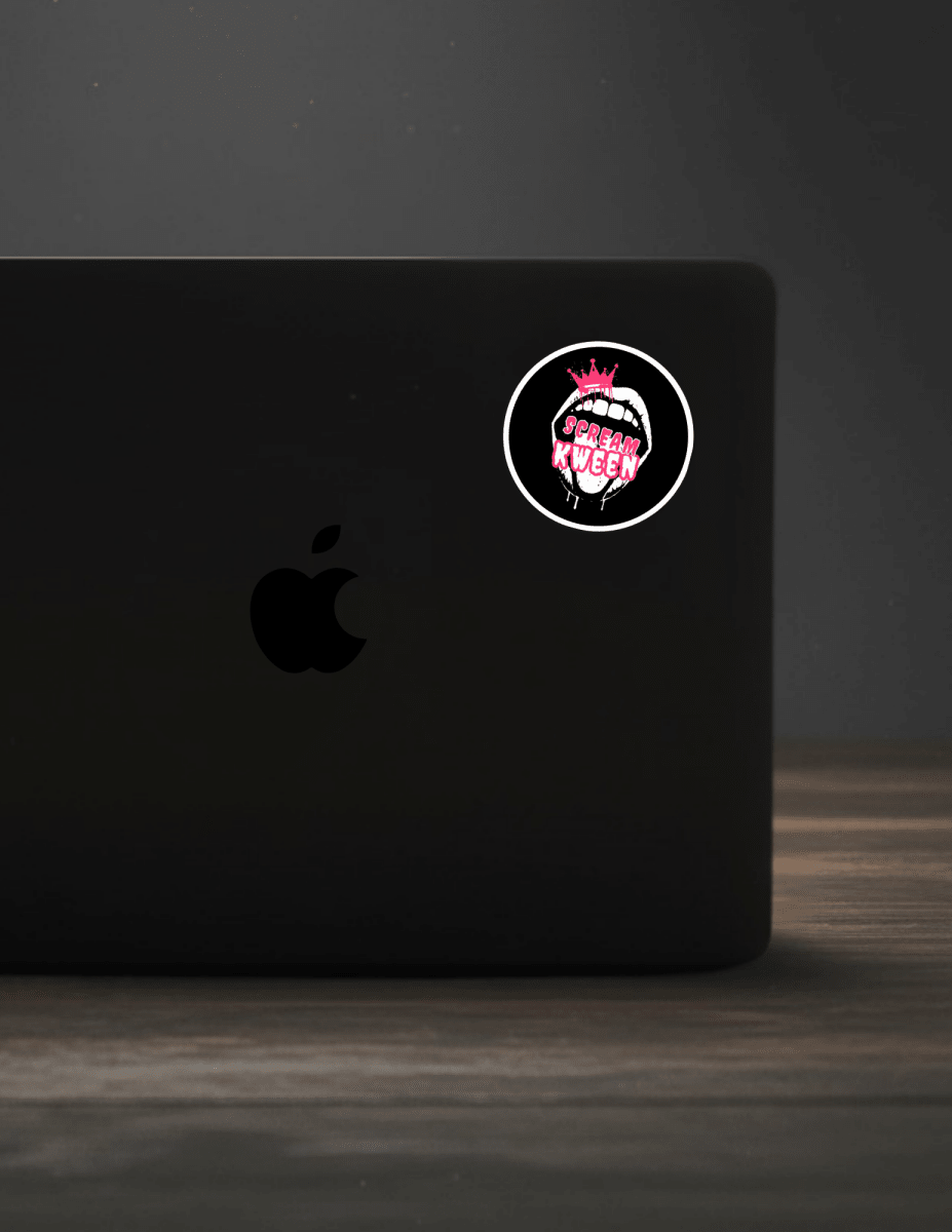Scream Kween Logo 3x3 Sticker - Scream KWeen