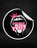 Scream Kween Logo 3x3 Sticker - Scream KWeen