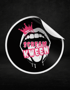 Scream Kween Logo 3x3 Sticker - Scream KWeen