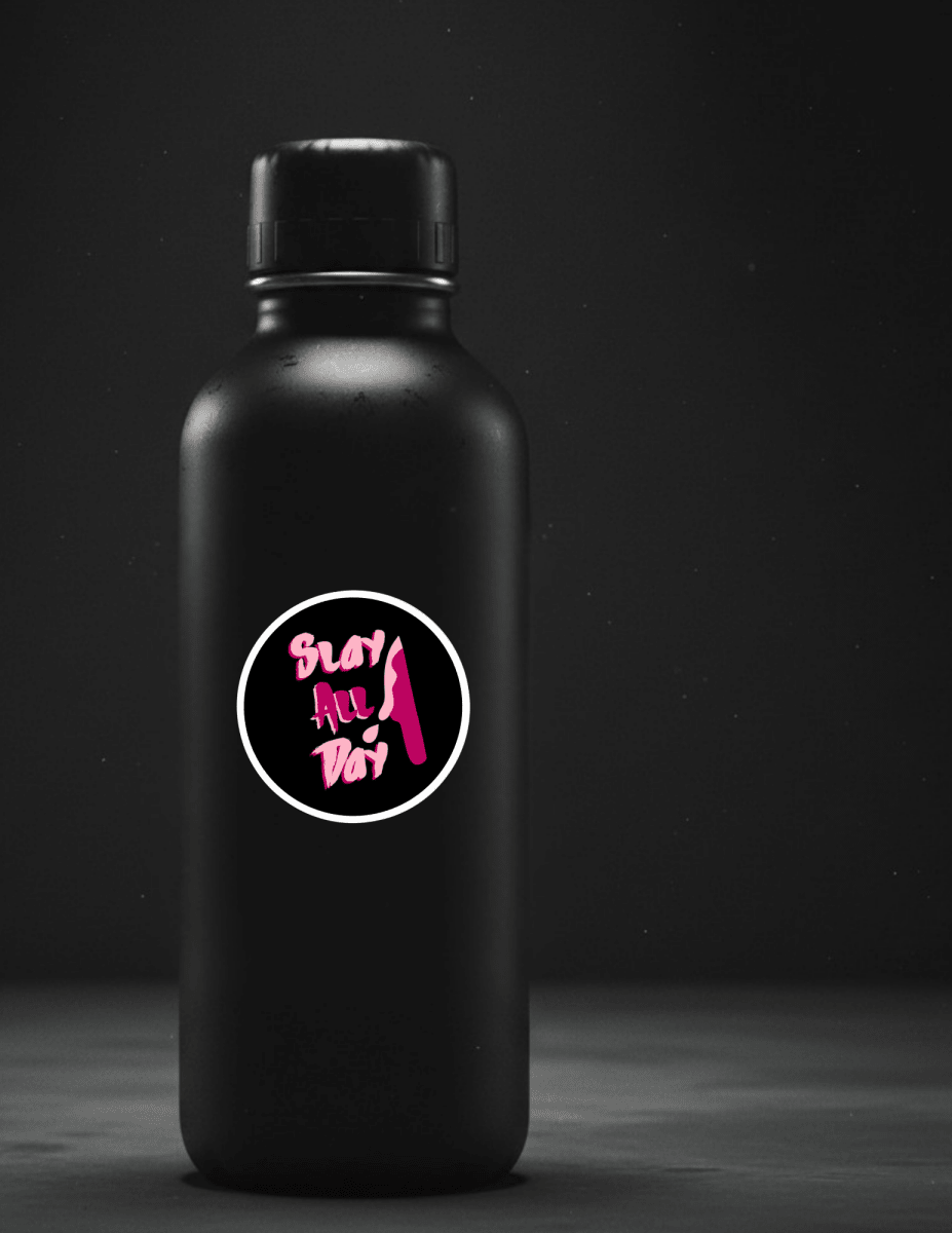 Slay All Day 3x3 Sticker - Scream KWeen