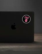 F.G.E Final Girl Energy 3x3 Sticker