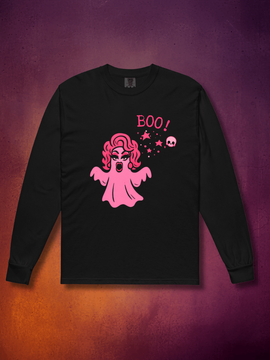 BOO! long-sleeve shirt - Scream KWeen