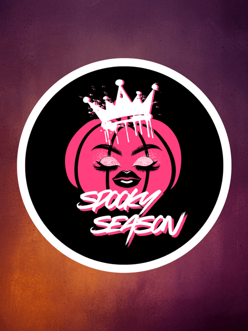SpookySeason Satin Sticker - Scream KWeen