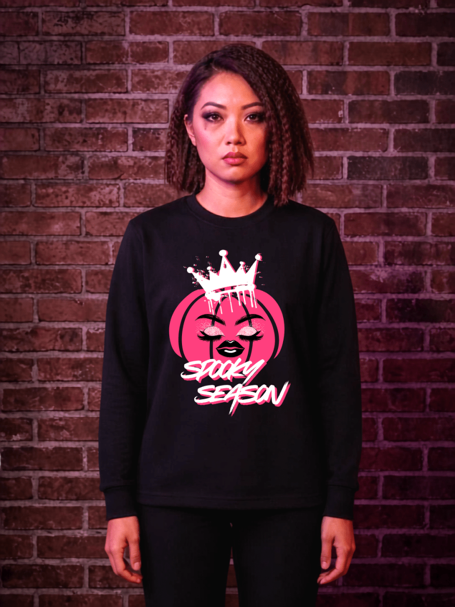 SpookySeason long-sleeve shirt - Scream KWeen