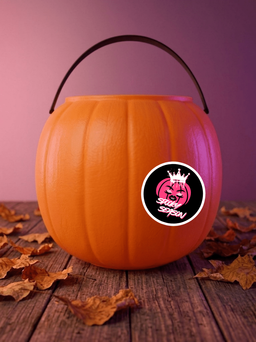SpookySeason Satin Sticker - Scream KWeen