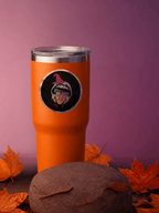 HallowKween Logo Premium Holographic Sticker - Scream KWeen