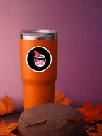 HallowKween Logo Satin Sticker - Scream KWeen