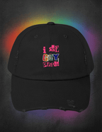 I See Gay People Distressed Cap - Scream KWeen