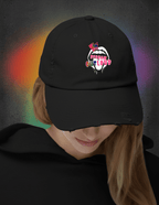 Scream OUTLoud Distressed Cap - Scream KWeen