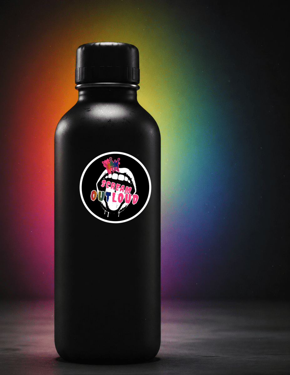 Scream OUTLoud Satin Sticker - Scream KWeen