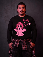 BOO! long-sleeve shirt - Scream KWeen