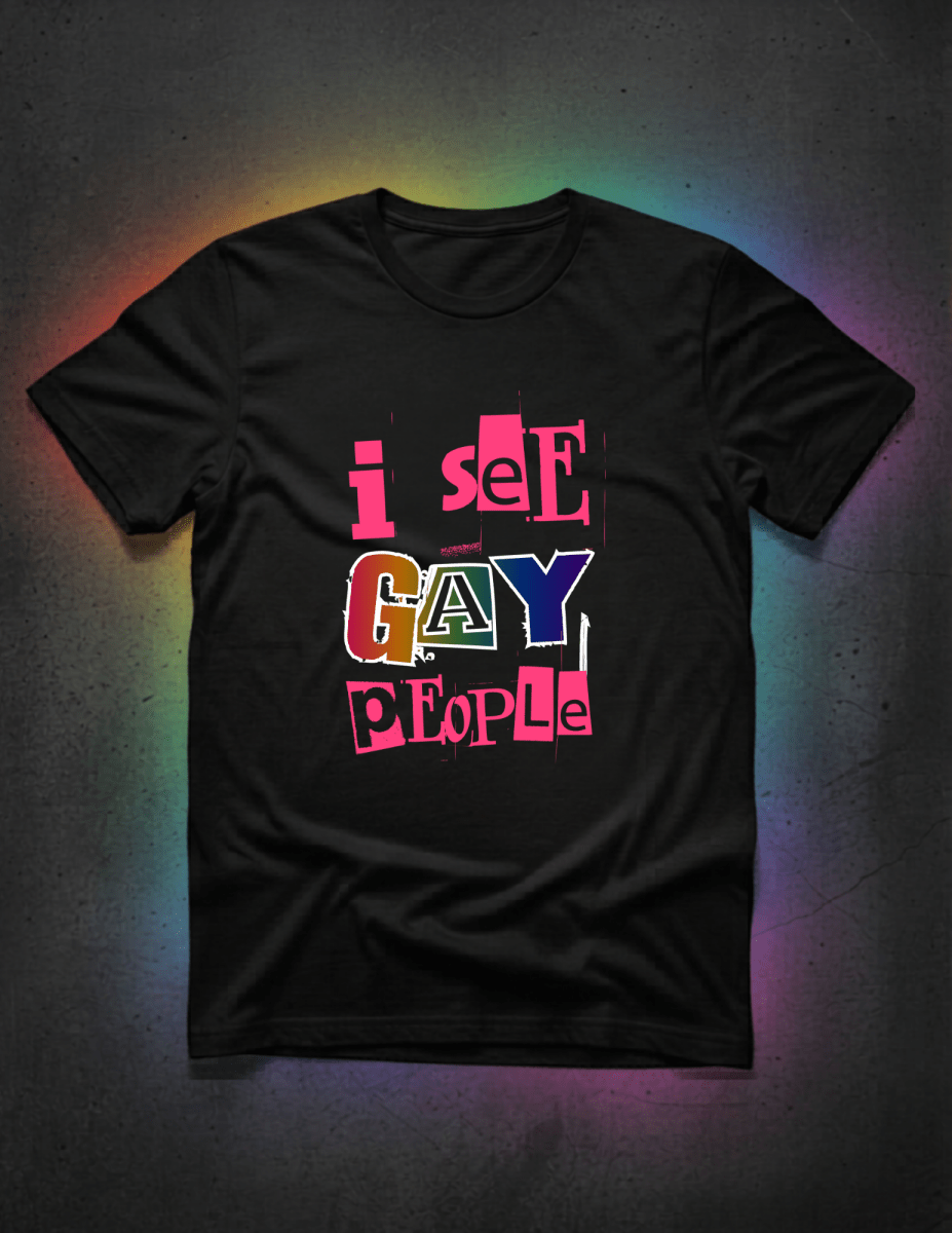 I See Gay People Tee - Scream KWeen