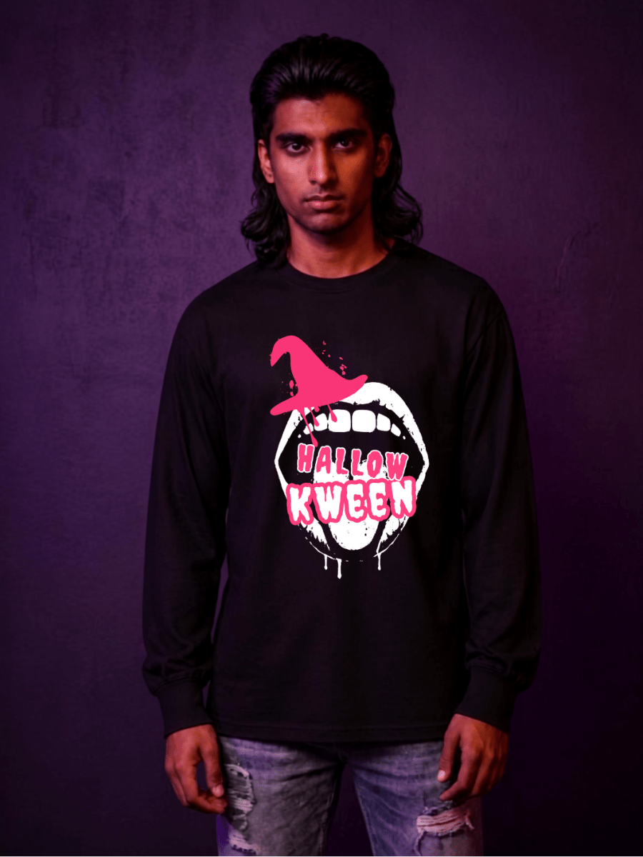 HallowKween long-sleeve shirt - Scream KWeen