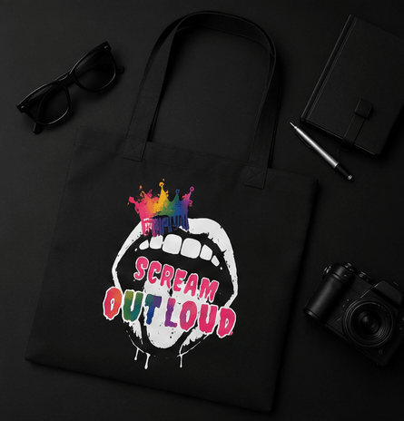 Scream OUTLoud Tote - Scream KWeen