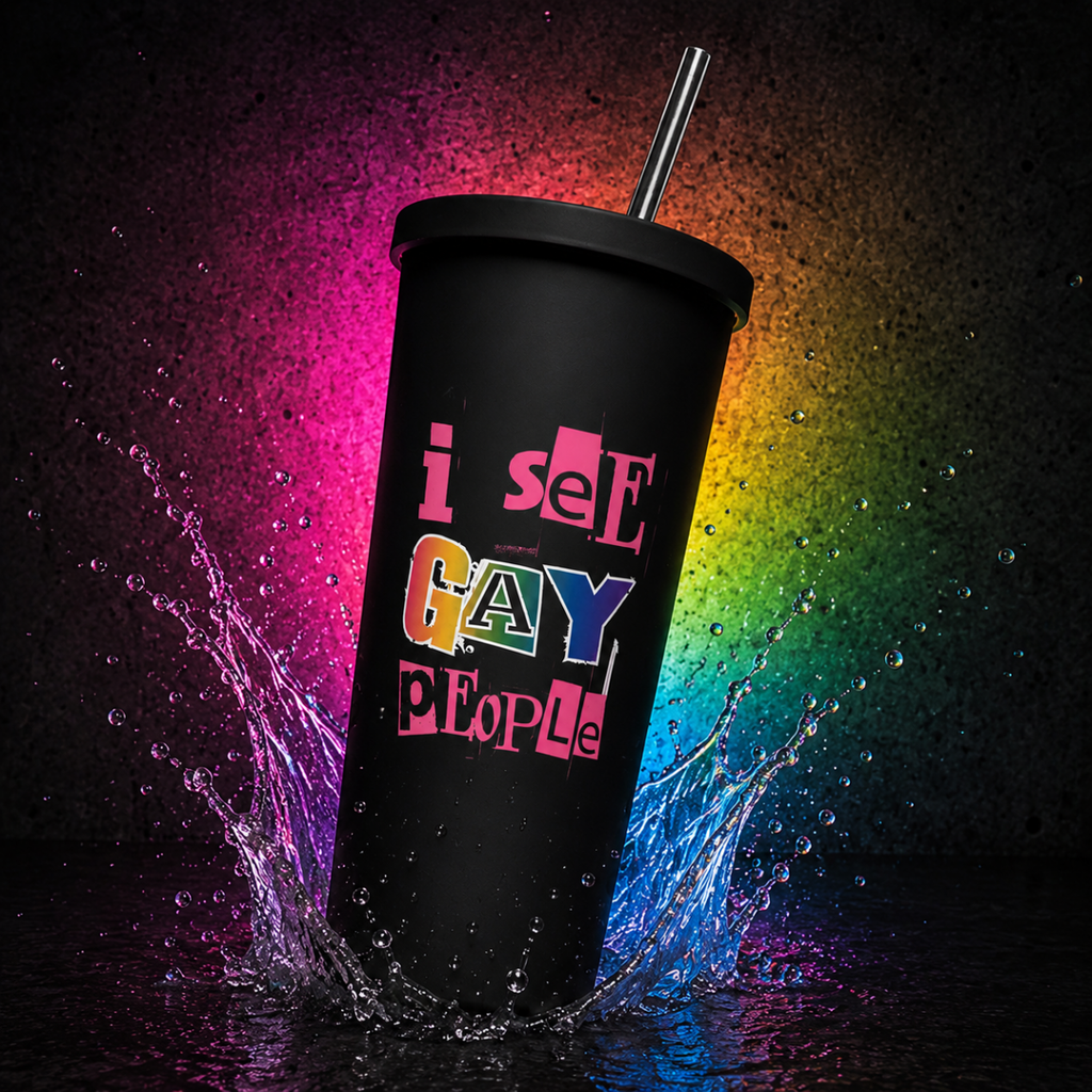 I See Gay People Tumbler - Scream KWeen