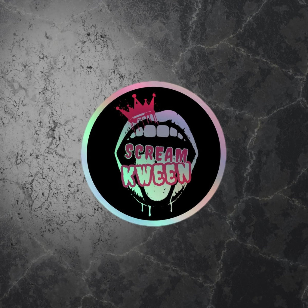 Scream Kween Holographic sticker - Scream KWeen