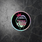 Scream Kween Holographic sticker - Scream KWeen