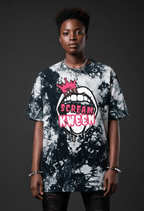 The Scream Kween Logo Oversized Tie - Dye Tee - Scream KWeen