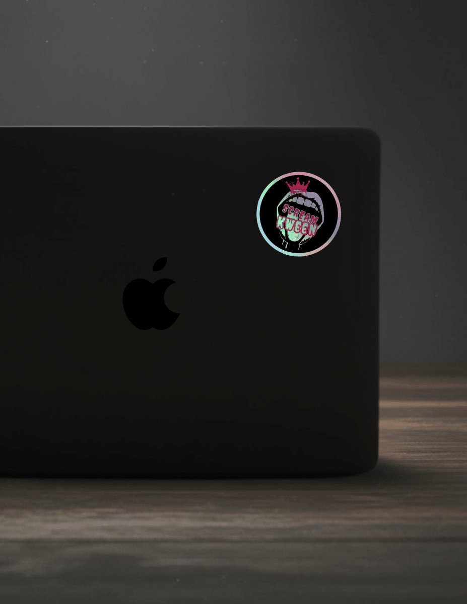 Scream Kween Holographic sticker - Scream KWeen