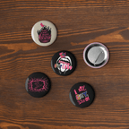 Bundle of 5 Scream OUTLoud Buttons - Scream KWeen